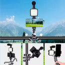 Kit Gravação Youtuber Live Tripé Led Microfone