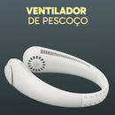Ventilador de Pescoço Portátil [Preto]
