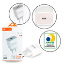Fonte Carregador Turbo USB-C [20W/Pmcell]