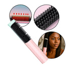 Escova Alisadora de Cabelo Sem Fio