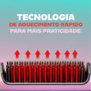 Escova Alisadora de Cabelo Sem Fio