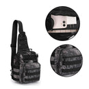 Mochila Bag Bolsa de Ombro Tática Militar [Preto/Cinza]