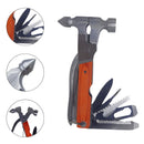 Alicate Multifuncional Martelo Machado Canivete [Inox]