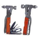 Alicate Multifuncional Martelo Machado Canivete [Inox]