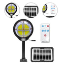 Luminária Solar com Controle Remoto [Redonda]