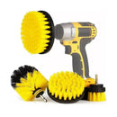 Kit 3 Escovas Limpeza Pesada Encaixa Parafusadeira