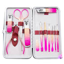 Kit Manicure Cortador de Unha Portátil [12 Peças]