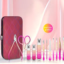 Kit Manicure Cortador de Unha Portátil [12 Peças]