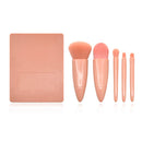 Conjunto Estojo Kit Pincel de Maquiagem com Espelho