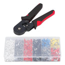 Kit Alicate Crimpar Prensa e Terminais Ilhós [1200 Unidades]