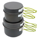 Conjunto de Panelas Camping Pesca [10 Peças]