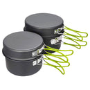 Conjunto de Panelas Camping Pesca [10 Peças]