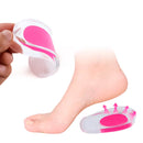 Par de Calcanheira em Gel para Esporão [Rosa]