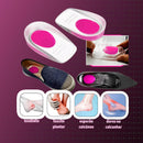 Par de Calcanheira em Gel para Esporão [Rosa]