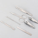 Kit Manicure Cortador de Unha Portátil [7 Peças]
