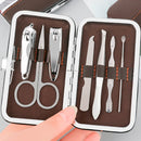 Kit Manicure Cortador de Unha Portátil [7 Peças]