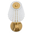 Luminária Abajur de Mesa Led 3 Cores Recarregável