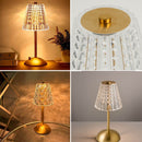 Luminária Abajur de Mesa Led 3 Cores Recarregável