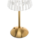 Luminária Abajur de Mesa Led 3 Cores Recarregável