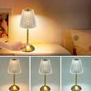 Luminária Abajur de Mesa Led 3 Cores Recarregável