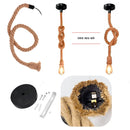 Luminária Pendente Corda Retro