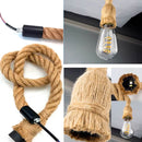 Luminária Pendente Corda Retro