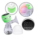 Bomba Extratora de Leite Materno Silenciosa Portátil [Verde]