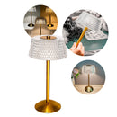 Luminária Abajur de Mesa Led 3 Cores Recarregável