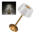 Luminária Abajur de Mesa Led 3 Cores Recarregável