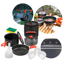 Conjunto de Panelas Camping Pesca