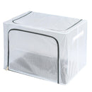 Caixa Organizadora Plástica Grande com Zíper