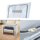 Caixa Organizadora Plástica Grande com Zíper