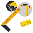 Esquadro Profissional Marceneiro Cabo Alumínio [30 cm]