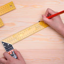 Esquadro Profissional Marceneiro Cabo Alumínio [30 cm]