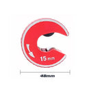 Cortador de Tubos Circular Cobre Alumínio [15mm]