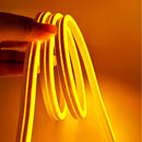 Fita de Led Neon Flexível Luz Amarela