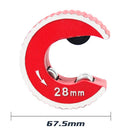 Cortador de Tubos Circular Cobre Alumínio [28mm]