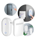 Campainha Autoalimentada Sem Fio e Sem Bateria com 38 Melodias [Branco]