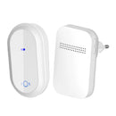 Campainha Autoalimentada Sem Fio e Sem Bateria com 38 Melodias [Branco]