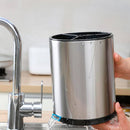 Porta Talheres Inox Utensílios Giratório Cozinha