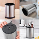 Porta Talheres Inox Utensílios Giratório Cozinha