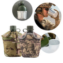 Cantil Militar com Porta Cantil 1 Litro [Camuflado]
