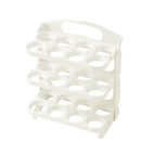 Porta Ovos Organizador Dobrável 3 Andares [24 Ovos]