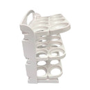 Porta Ovos Organizador Dobrável 3 Andares [24 Ovos]