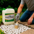 Cola Pedra Fixador de Pedras para Jardim em Galão [18 Litros]