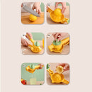 Espremedor de Frutas Manual com Rotação