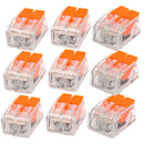 Conector Emenda de Fios 2 Vias Flat [100 Unidades]