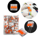 Conector Emenda de Fios 3 Vias Flat [100 Unidades]