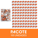 Conector Emenda de Fios 3 Vias Flat [100 Unidades]