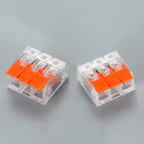 Conector Emenda de Fios 3 Vias Flat [100 Unidades]